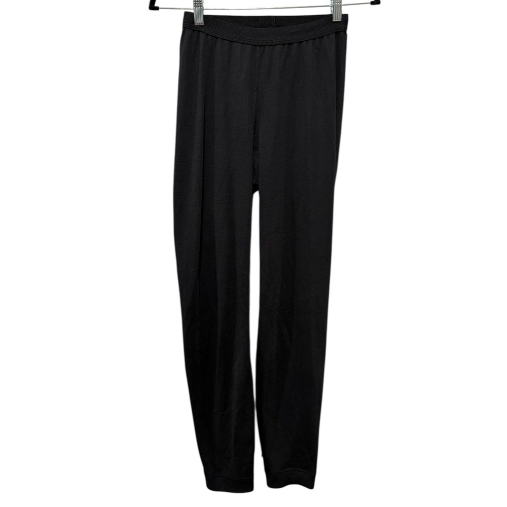 Patagonia Capilene Pants Womens XS Base Layer Lightweight Black Full Length